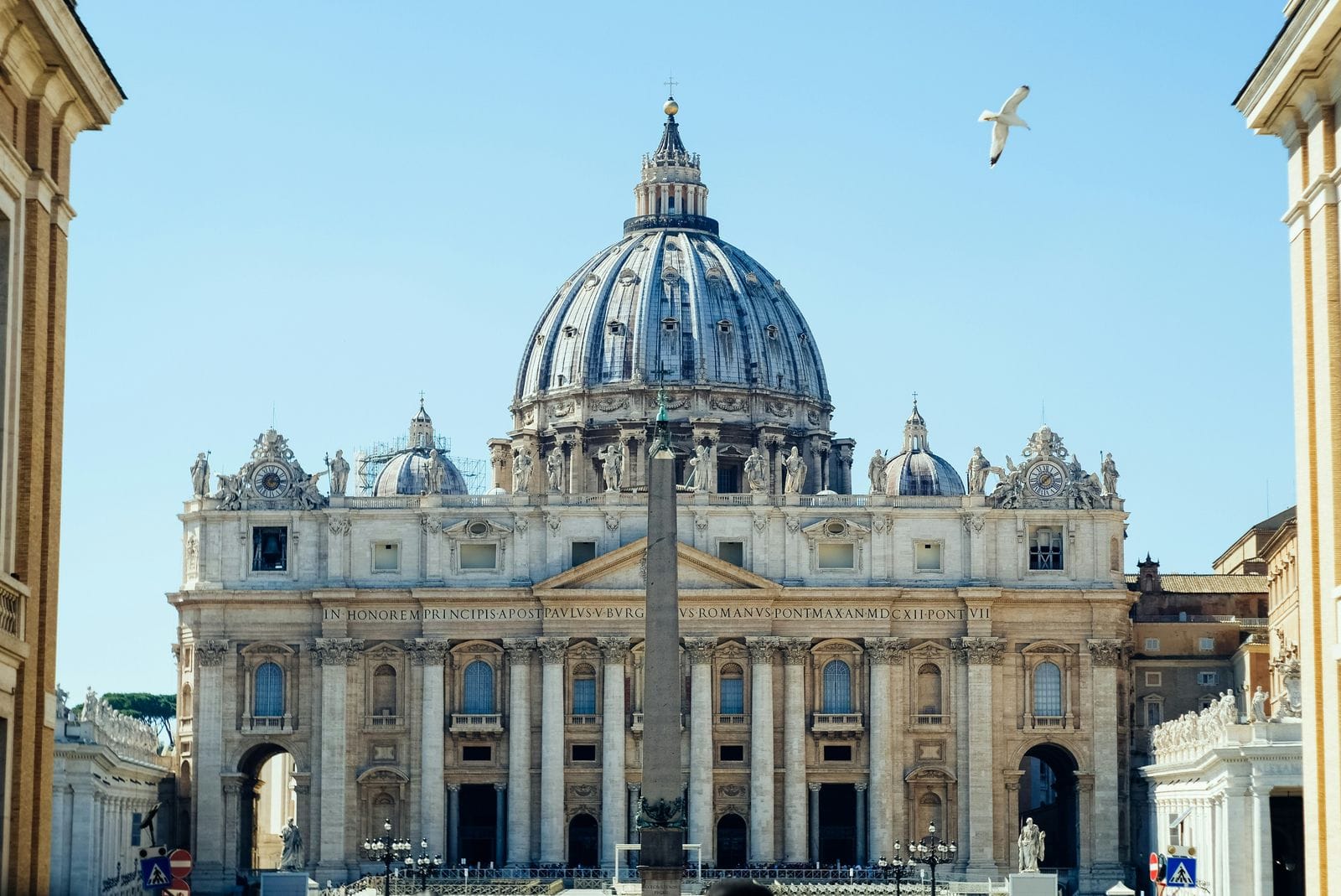 St. Peter’s Basilica – a part of Vatican City in Rome, Italy. Photo by Fabio Fistarol on Unsplash.