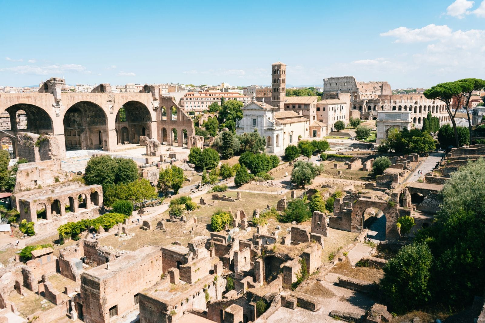 The Roman Forum in Rome, Italy. Photo by Fabio Fistarol on Unsplash.