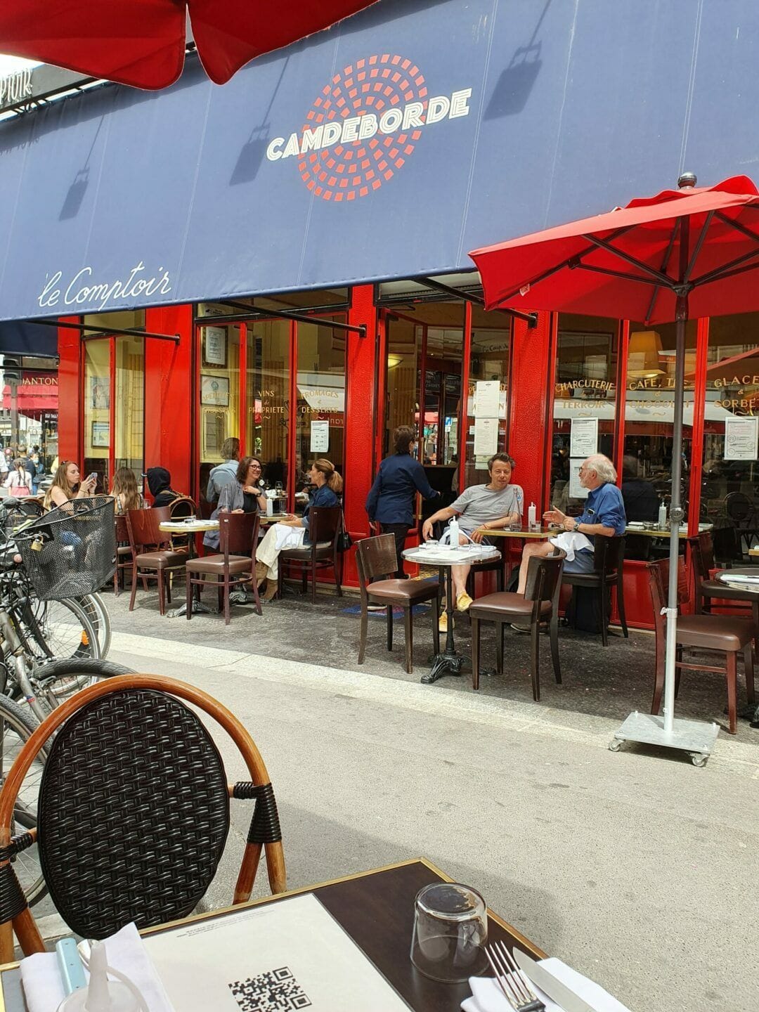 Le Comptoir du Relais in Paris, France.